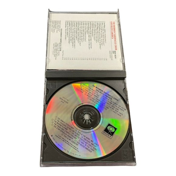 God Bless America: 23 Patriotic Favorites Mormon Tabernacle Choir CD 1992 Uplift - Picture 3 of 4
